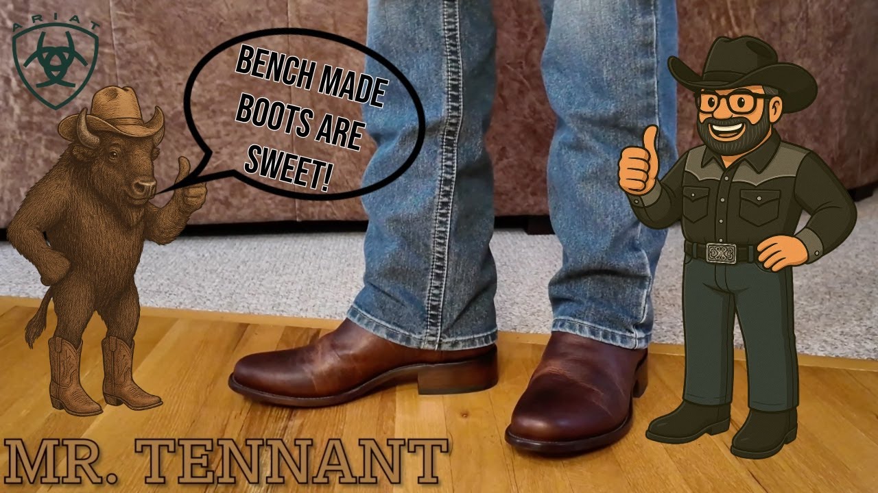 Ariat Bench Made Clanton Western Boot Unboxing and First Impresstions