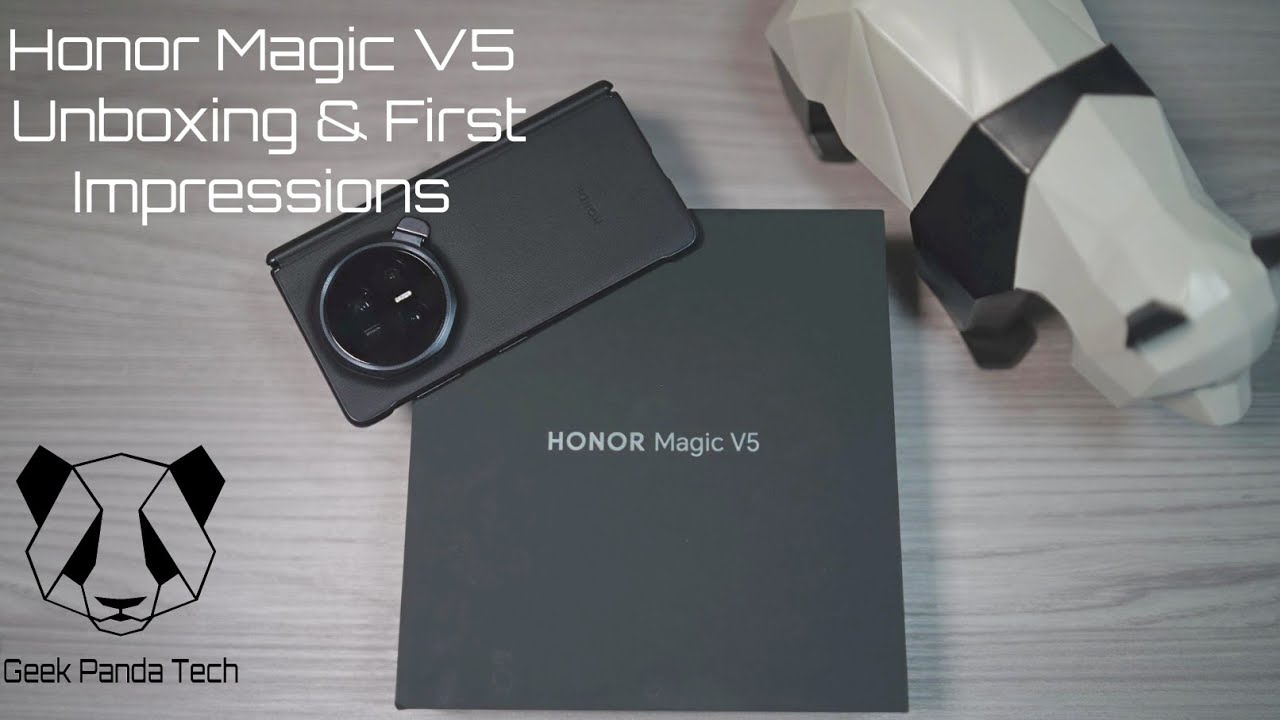 Honor Magic V5 Unboxing and First Impressions