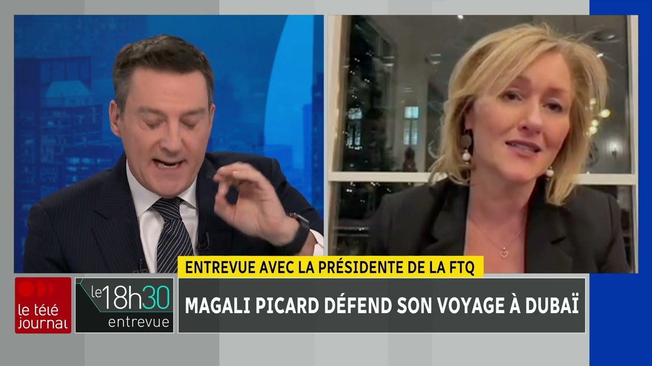 Magali Picard défend son voyage à Dubaï