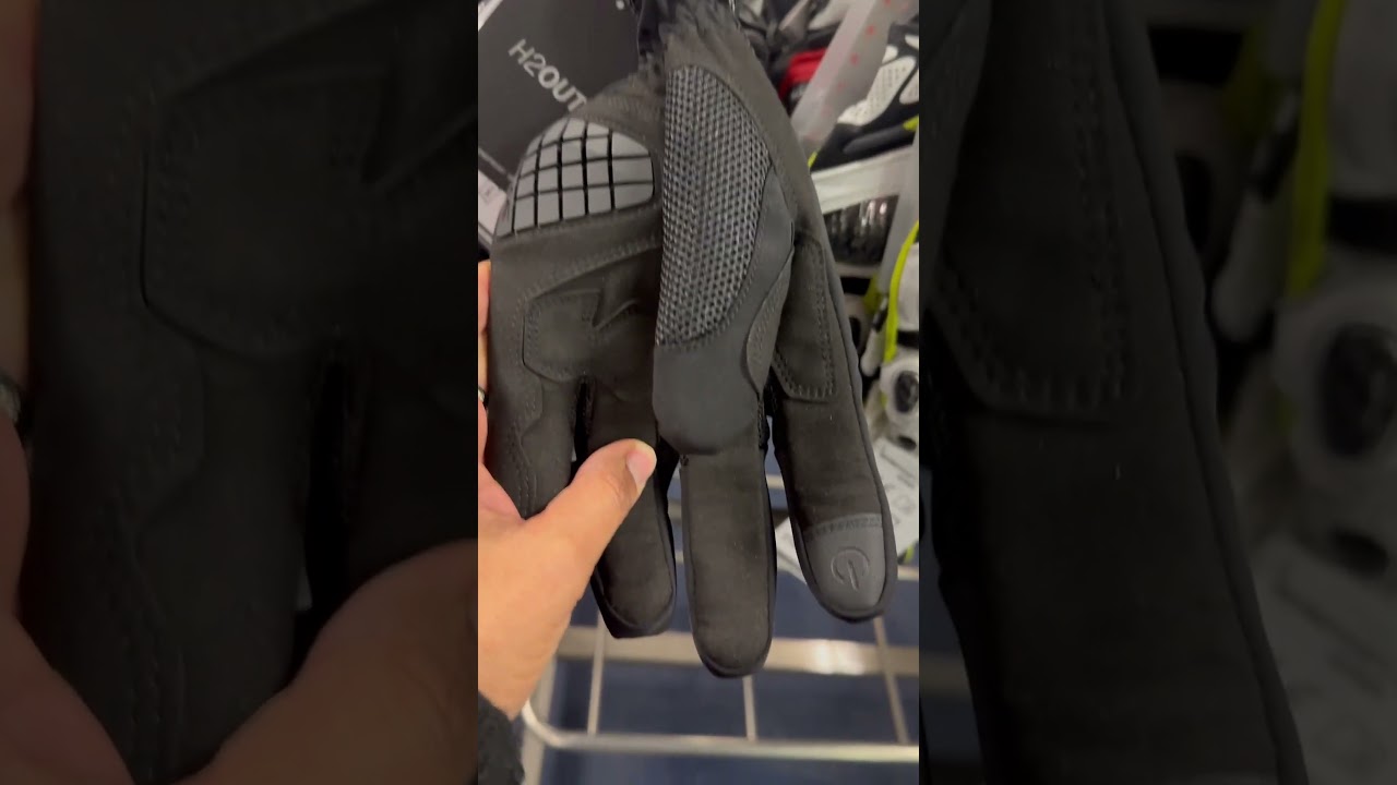 Spidi Rainwarrior Gloves Black H2Out Knuckle Protection Gloves #shorts #orangecounty #motorcyclegear