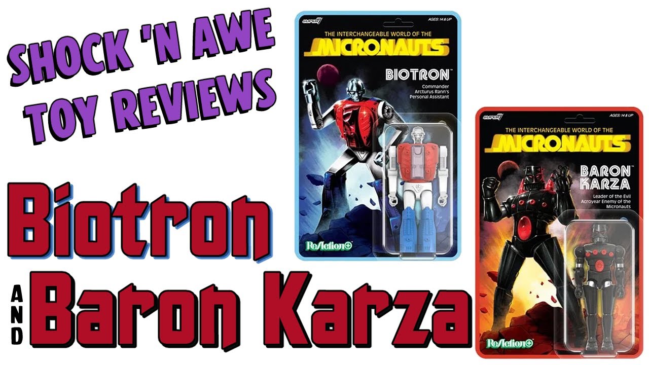 Miniature Super7 - ReAction+ Micronauts Toy Review!