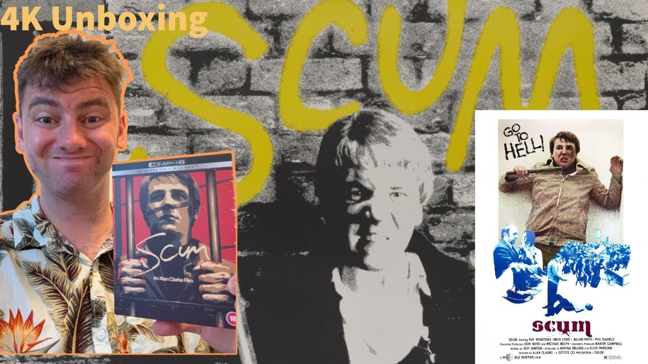 Scum (1979) 4K 88 Films Unboxing 😀🍿📀🎸🎶