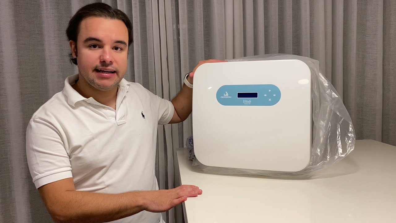 Autoclave Cristófoli Vitale Class CD 21 Litros - Unboxing e Primeiras Impressões