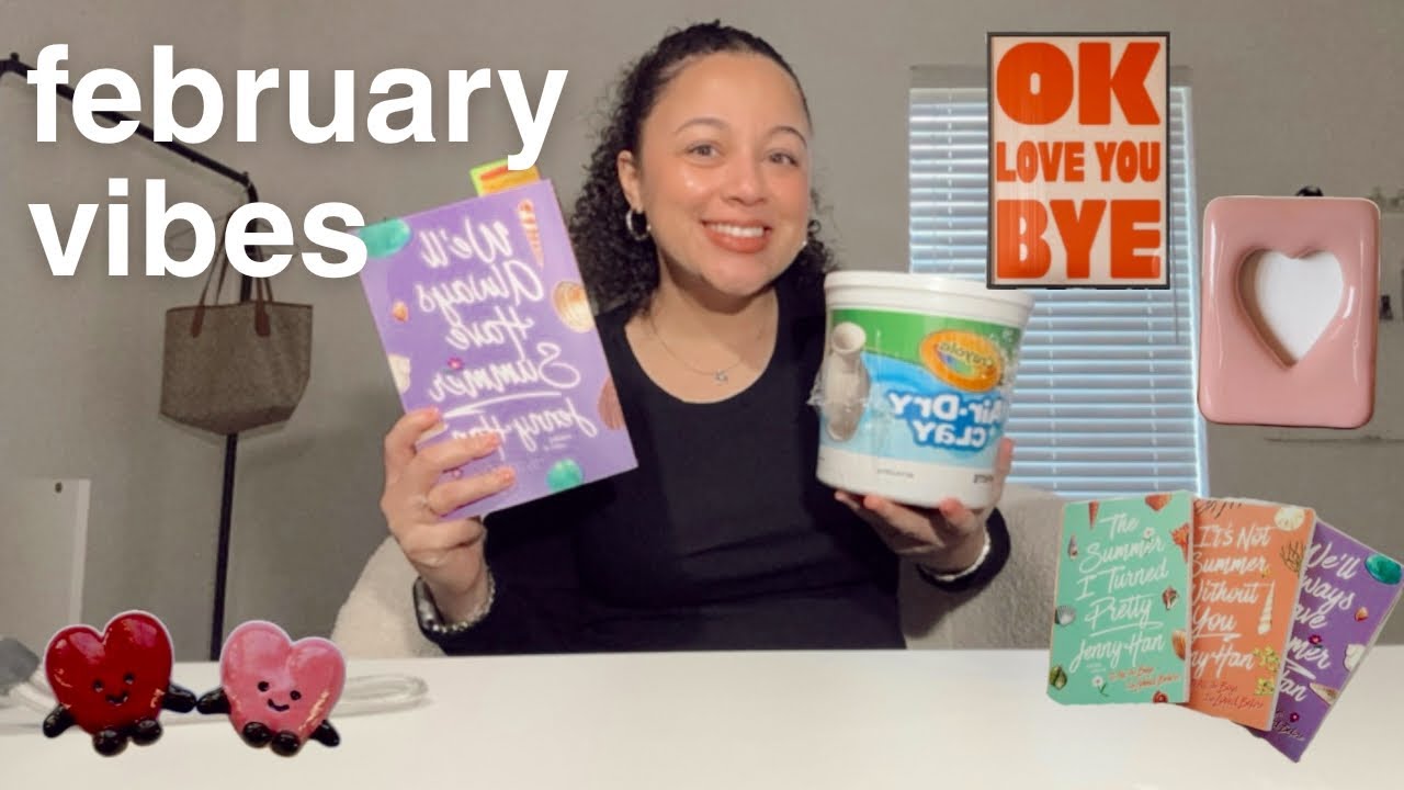 This is the february vibes: new hobbies, monthly mood board, pinterest inspo, january craft recap