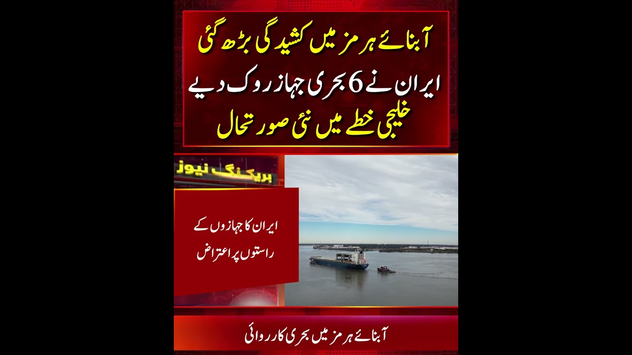 Iran&rsquo;s Navy Stops 6 Ships in Strait of Hormuz Amid Rising Tensions
