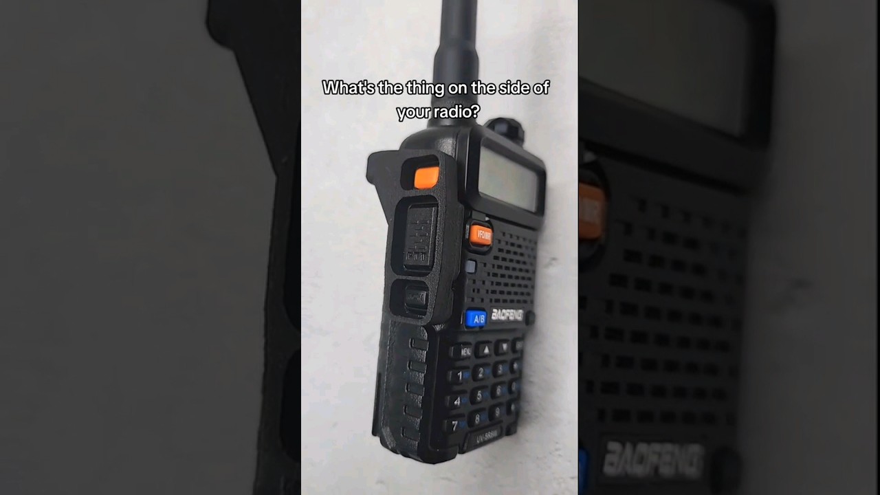 PTT Guard #shorts #baofeng #uv5r #hamradio