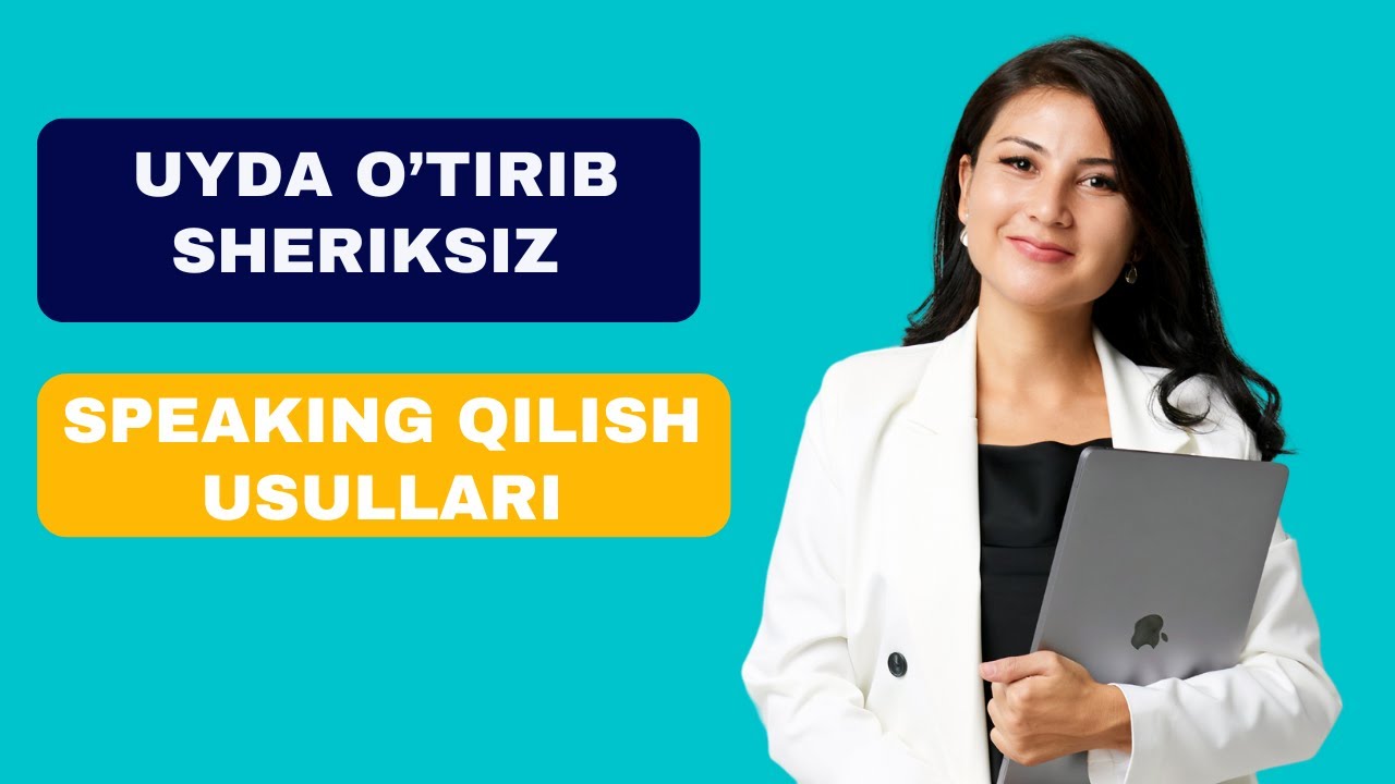 UYDA sheriksiz SPEAKING qilish TOP usullari