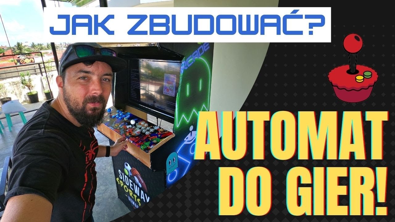 Automat do gier arcade - Mój własny projekt! - DIY - Retropie