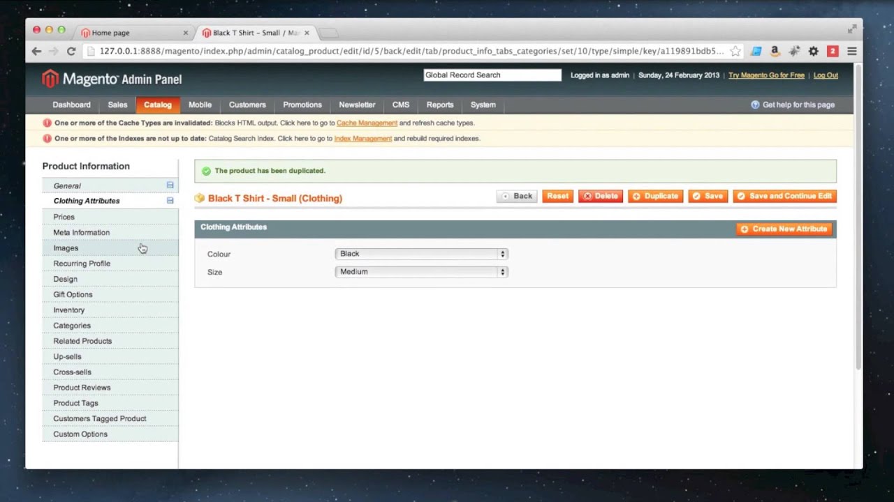 Magento - How to add a configurable product