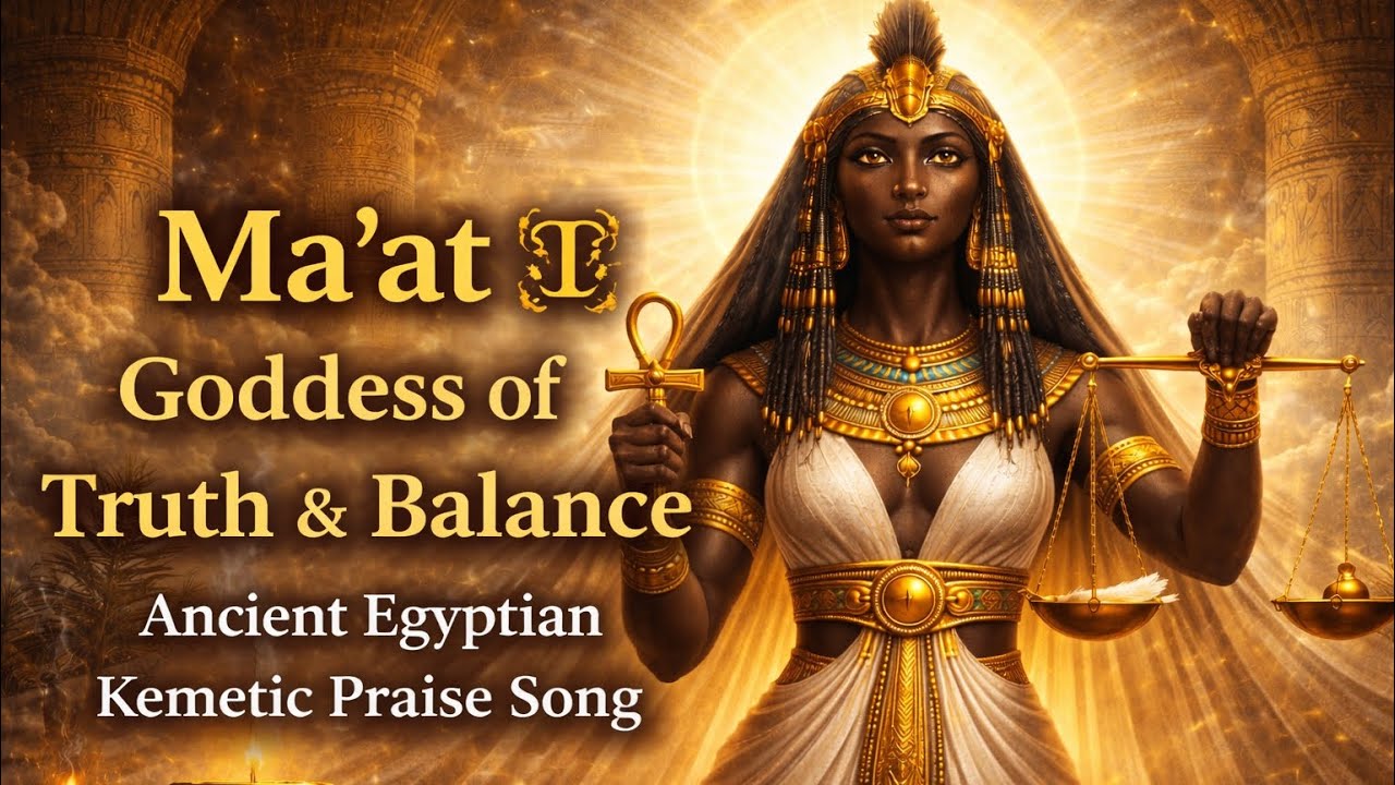 Ma’at ⚖️ Goddess of Truth & Balance | Ancient Egyptian Kemetic Praise Song