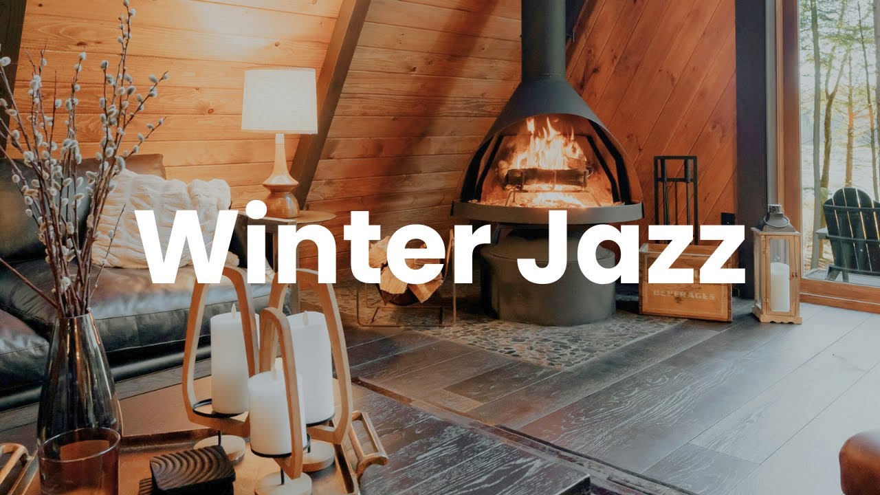 1hr Cosy Winter Lofi Jazz Playlist ❄️