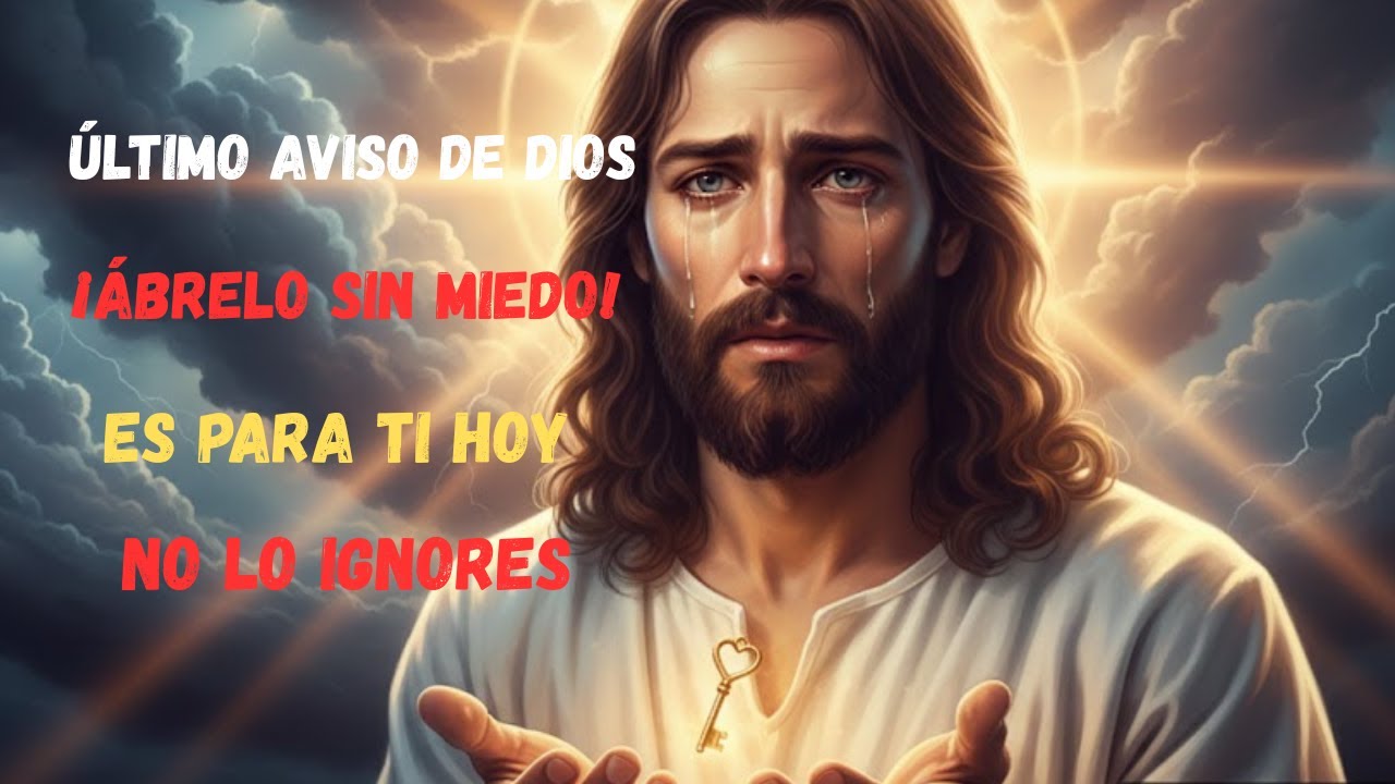 🚨 JESÚS LLORA PARA QUE ABRAS ESTO SIN MIEDO… TU MILAGRO ES AHORA