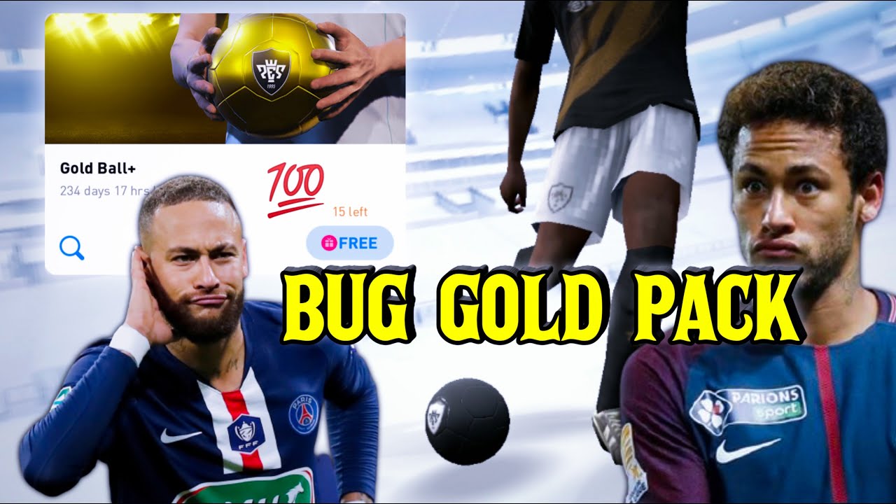 BLACK BALL TRICK IN GOLD BALL PACK IN PES MOBILE 2021 |BUG & TRICK|