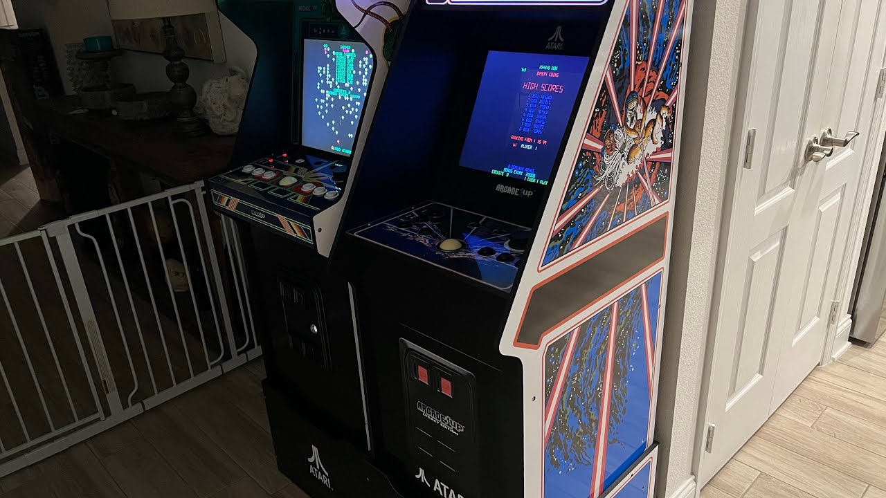 Arcade1up Centipede and Tempest cabinet comparison