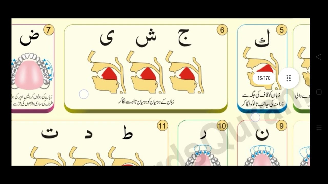 Tajweed class 8 #tjweed #quran class