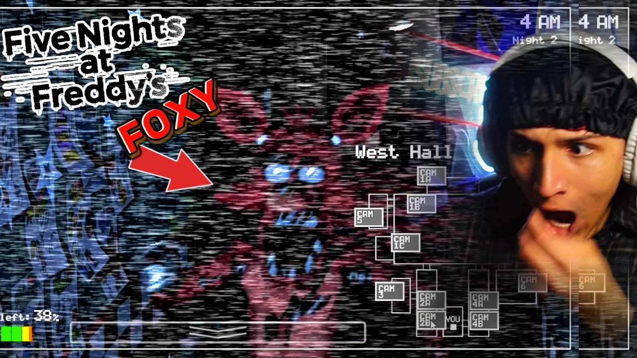 HE RAN UP ON ME!! - FNAF | Night 2