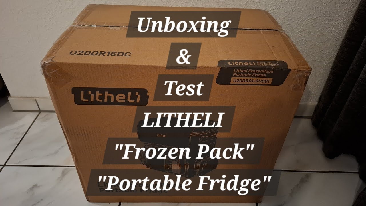 Litheli Frozen Pack Kompressorucksack Portable Fridge