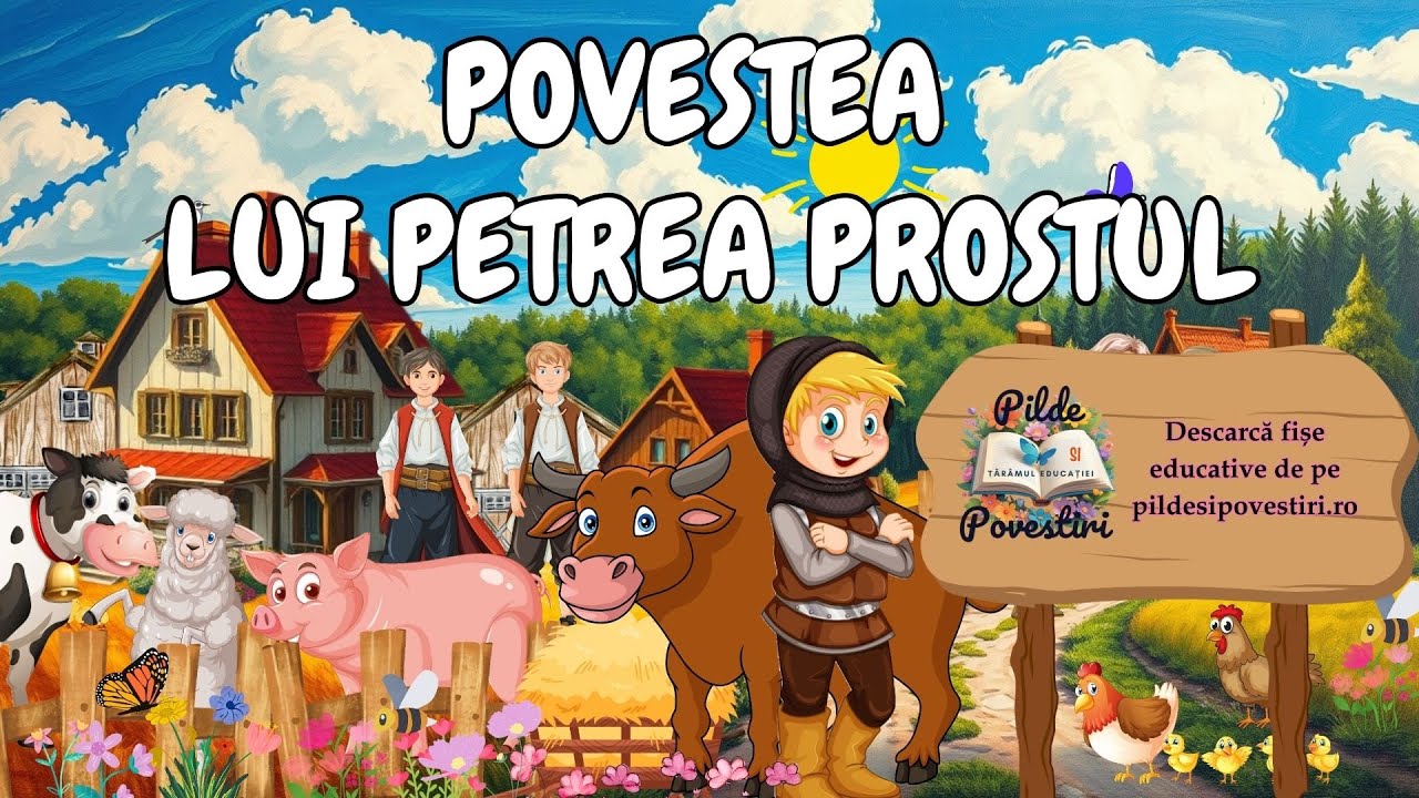🌳 Povestea lui Petrea Prostul | Povesti pentru copii | Basme | Povesti nemuritoare | Ioan Slavici 🌳