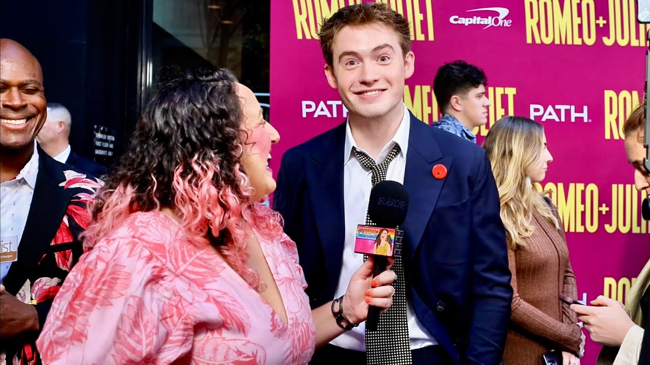 Kit Connor Romeo + Juliet Opening Night