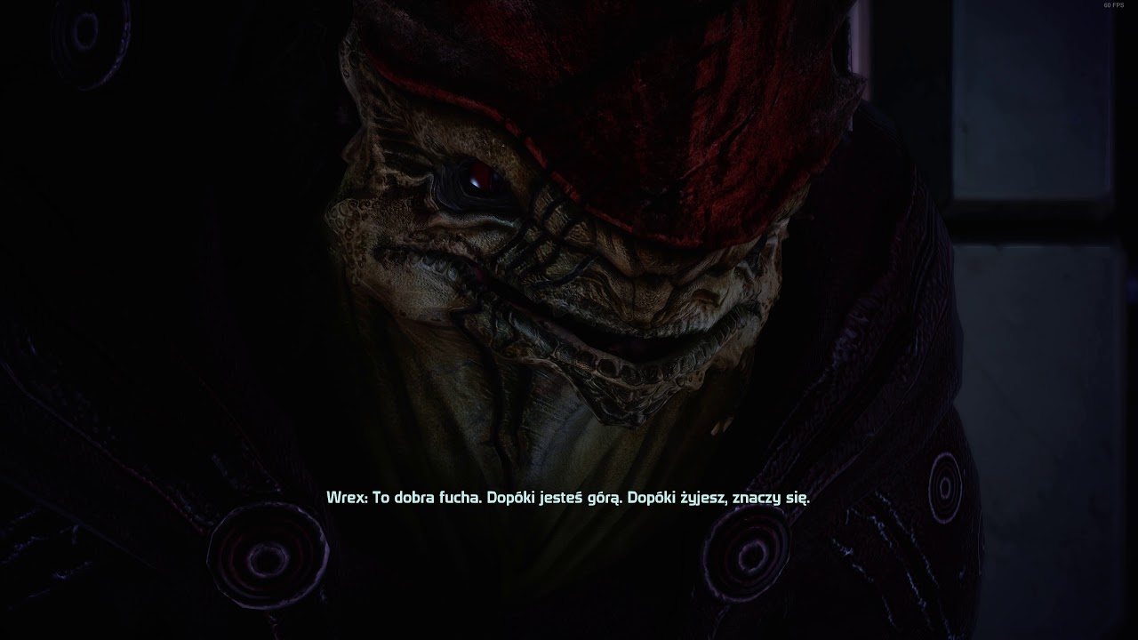 Mass Effect - 4K/60fps - Wrex lubi przeklinać (PL)