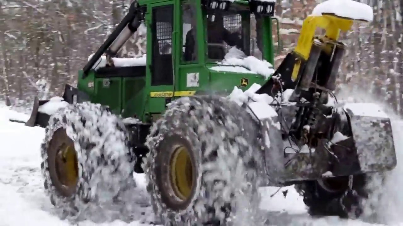 John Deere 540GIII Cable Skidder