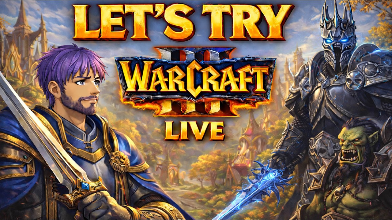 Warcraft III | Relaxed RTS Stream – Just Playing Some Daily Content and Chilling Out