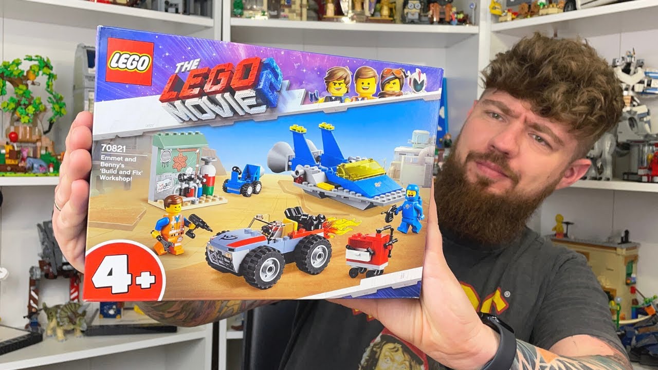 LEGO PRZYGODA 2 70821 | WARSZTAT EMMETA I BENKA | RECENZJA