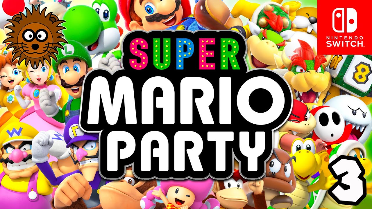 Super Mario Party en Español - Tablero 3: Paraíso Megafrutal - Nintendo Switch