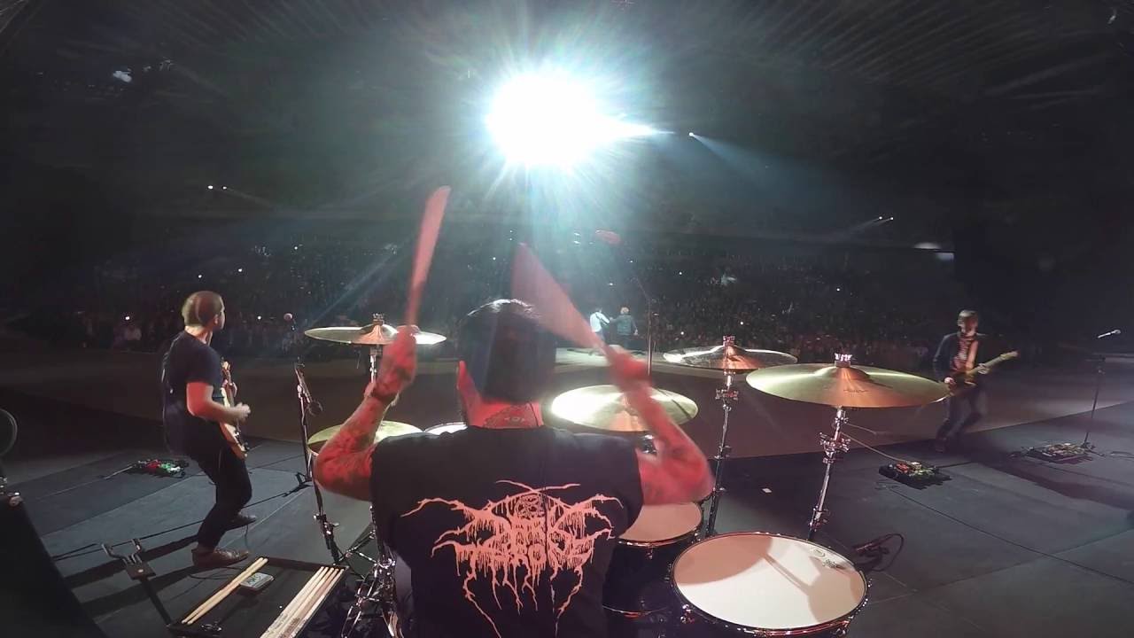 KURT NILSEN - BEAUTIFUL DAY drum cam Friends Arena Stockholm 17/01/16