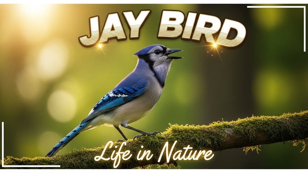 Jay Bird Life in Nature