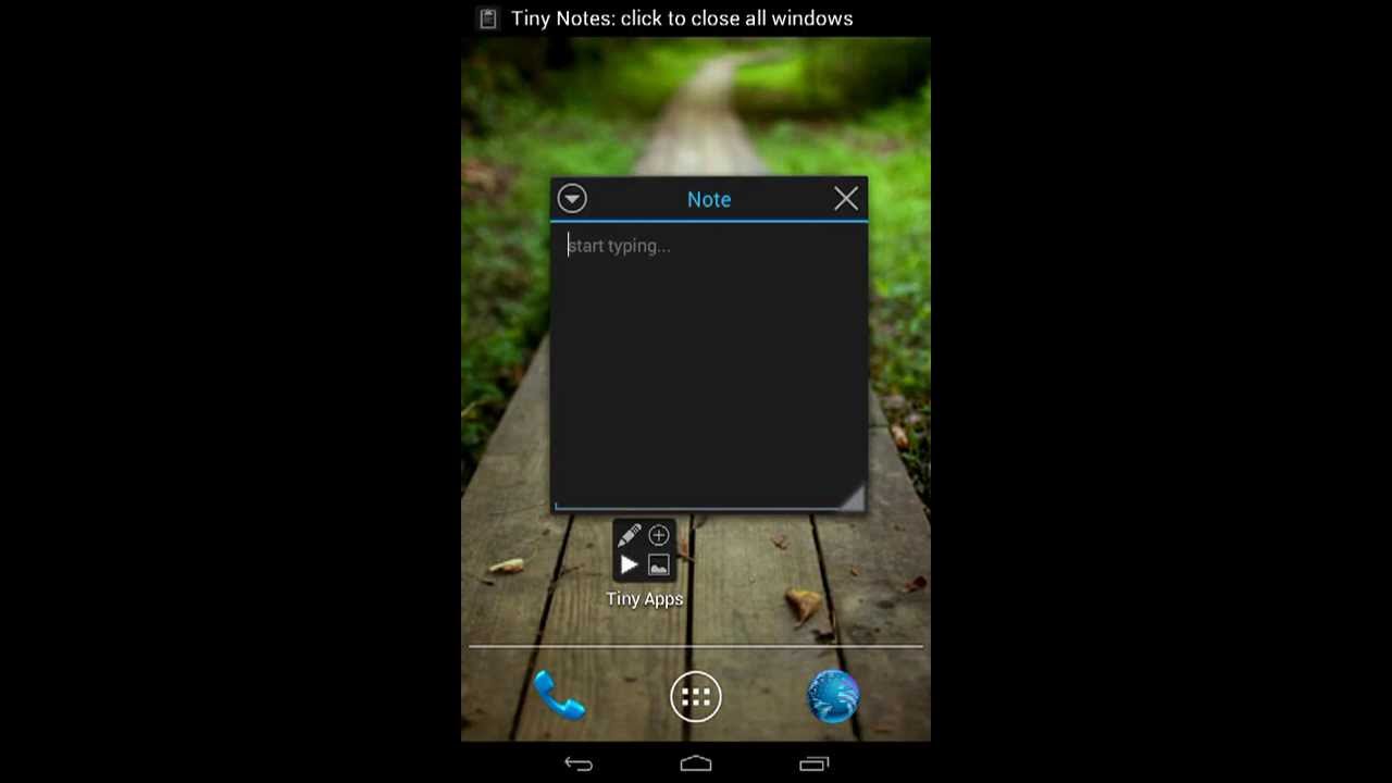 Tiny Apps (floating)