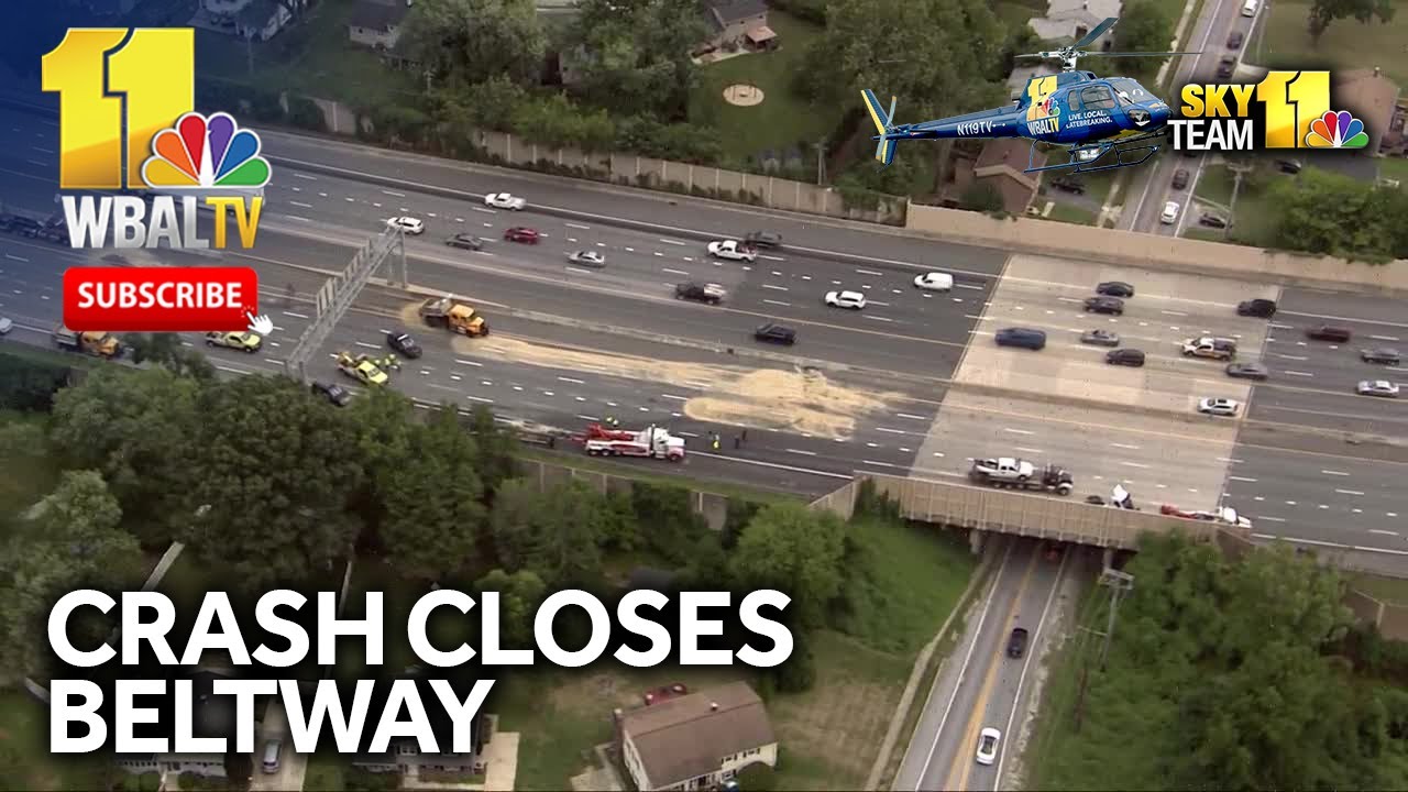 Crash closes Beltway's Outer Loop at JFX