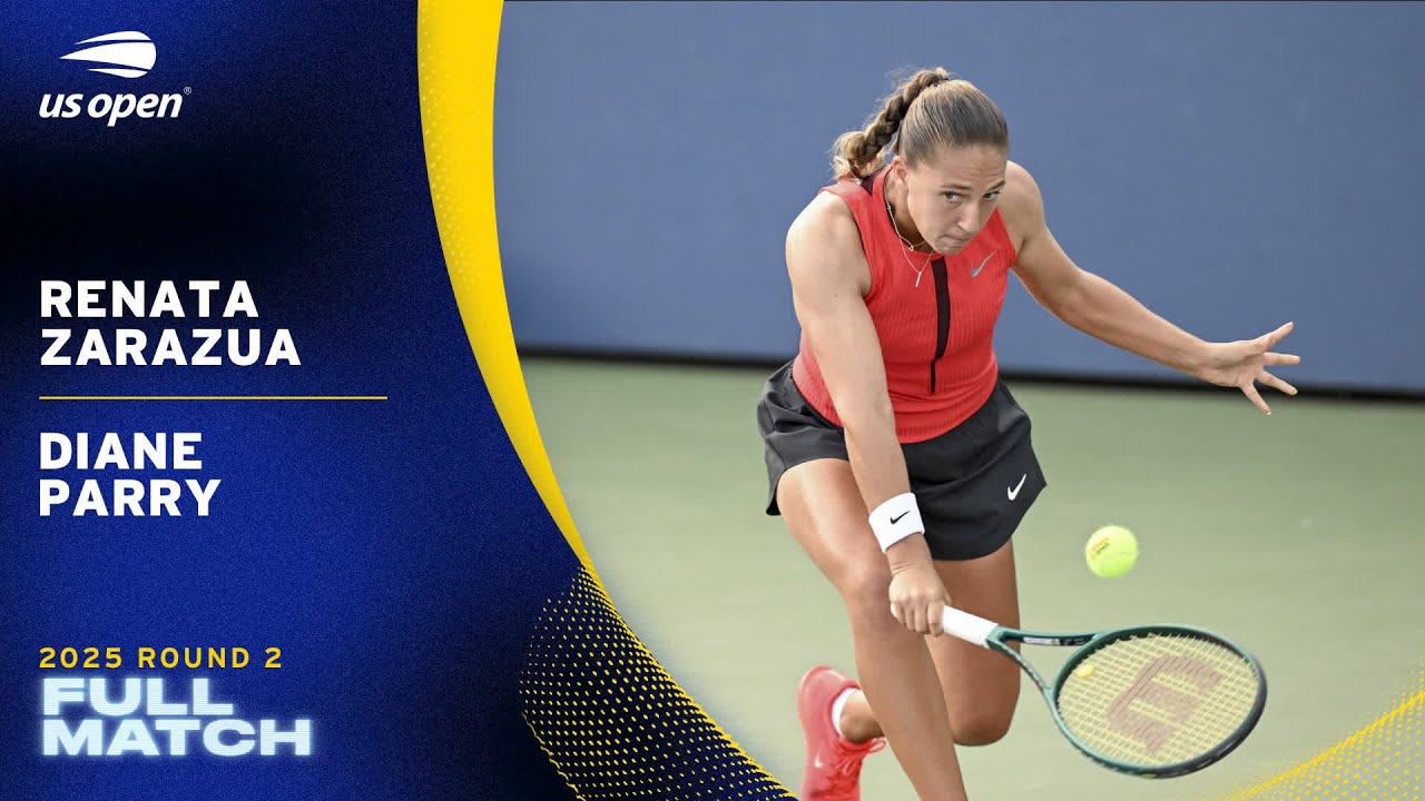 Renata Zarazua vs. Diane Parry Full Match | 2025 US Open Round 2