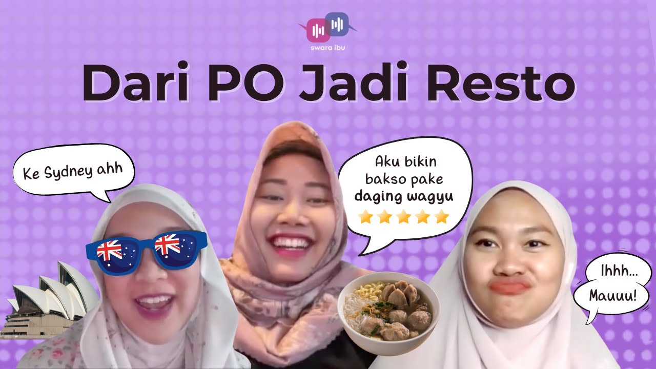Ibu muda punya banyak resto di Australia, Kok bisa?