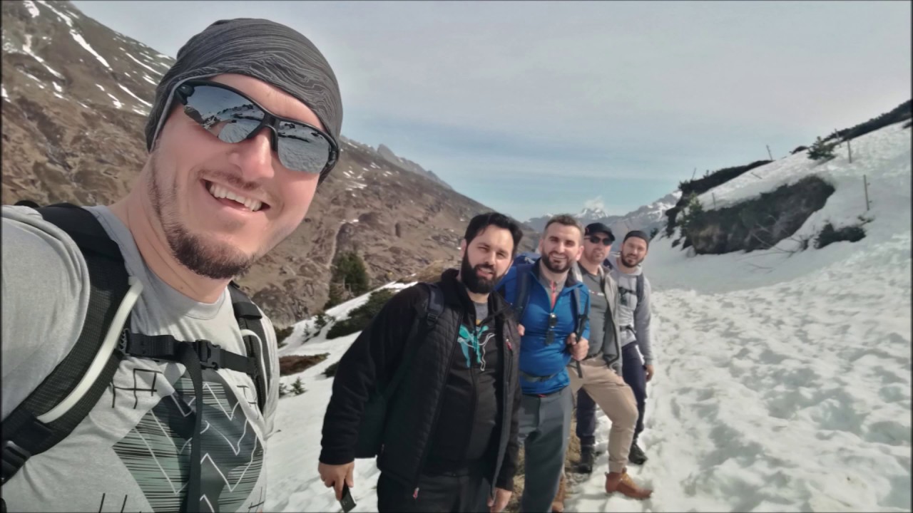 Zervreila See, Vals, Graub&uuml;nden, Schweizeralpen, April 2020