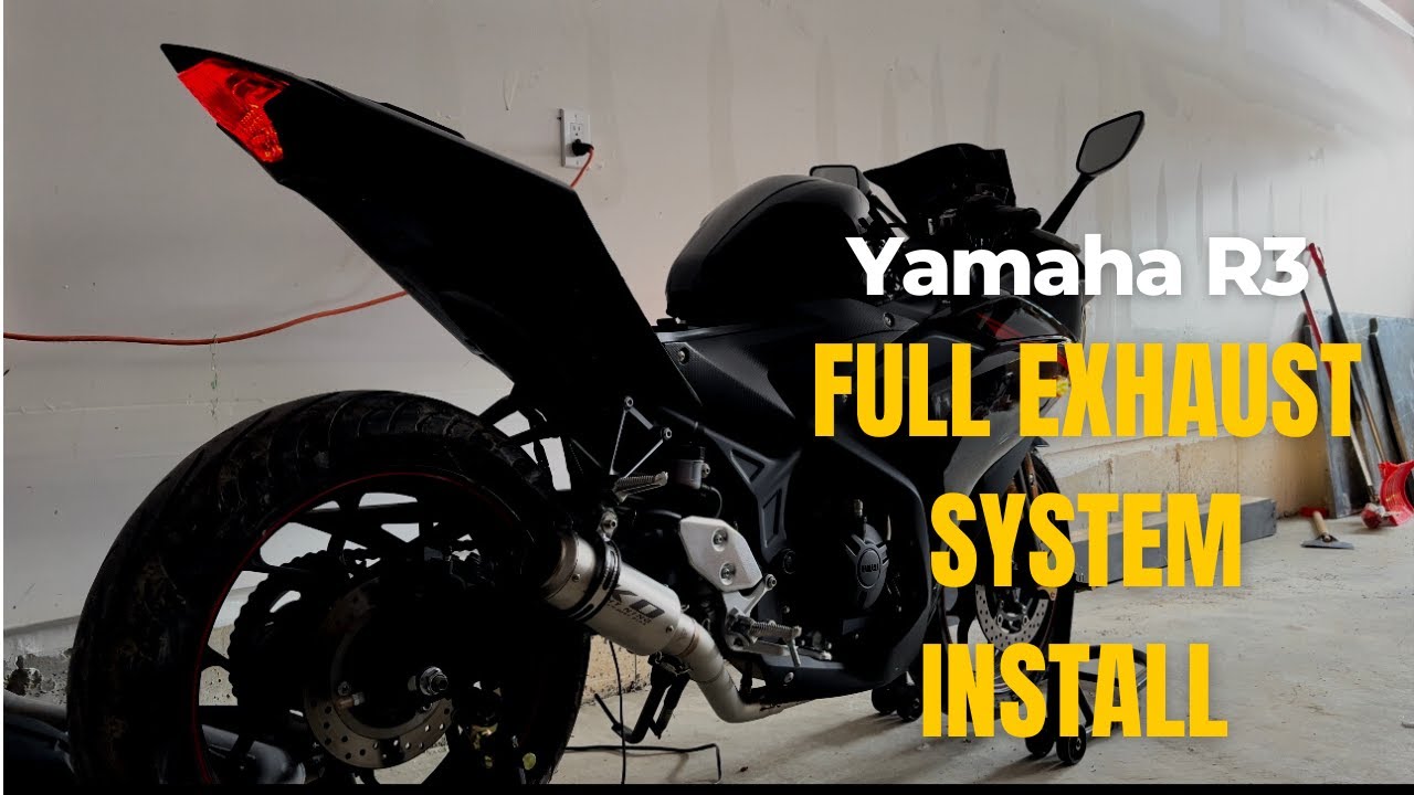 Yamaha R3 Full Exhaust System Install
