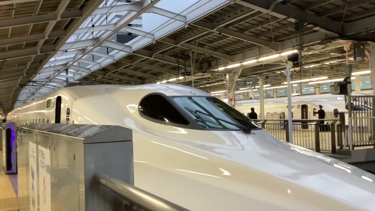 東海道・山陽新幹線ウォッチングダイヤ改正の1週間前の様子新大阪駅実況中継