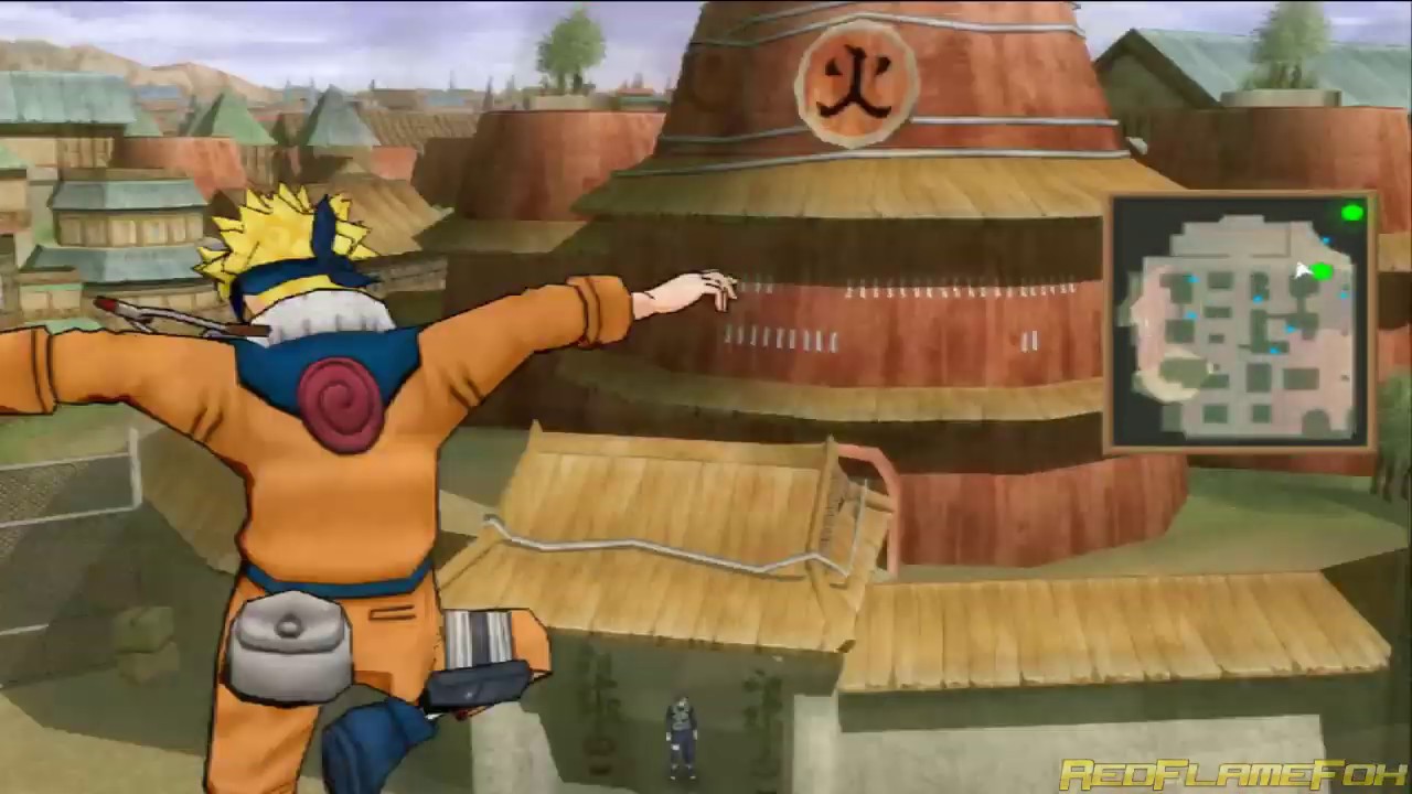 Naruto Ultimate Ninja 3 - Konoha Tour [PCSX2 Gameplay]