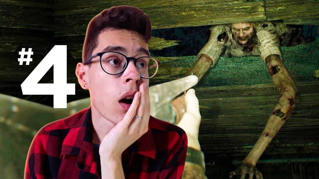 A MARGUERITTE ME PEGOU!! 👻 RESIDENT EVIL 7: BIOHAZARD - PARTE #4