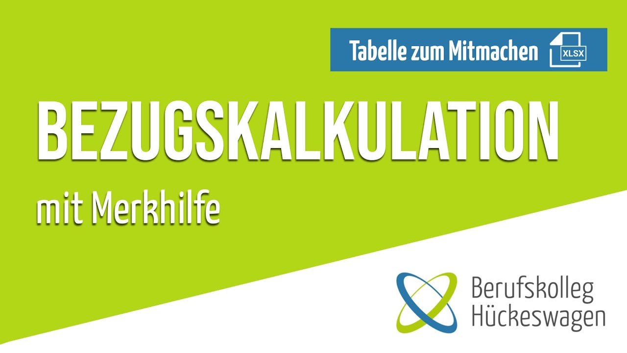 Bezugskalkulation einfach erklärt mit Beispiel | Angebotsvergleich & Bezugspreis berechnen | Excel