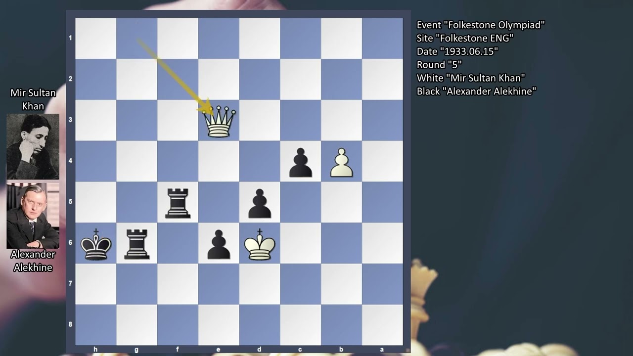Mir Sultan Khan vs Alexander Alekhine || 1933
