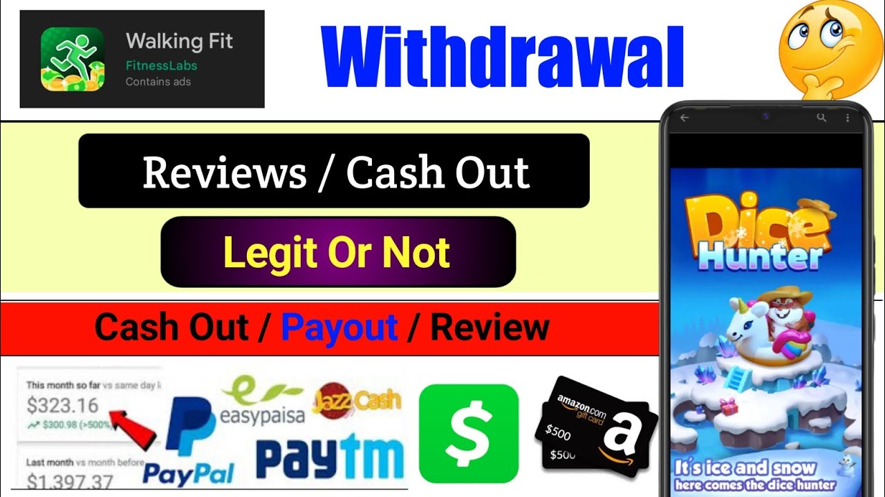 Walking Fit App Review - Walking Fit App Legit - Walking Fit Cash Out - Walking Fit Legit Or Not