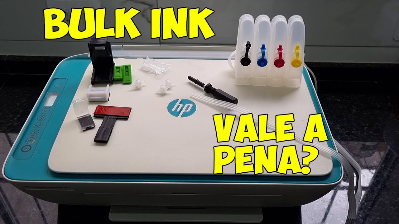 Instalando Bulk Ink na HP 2676