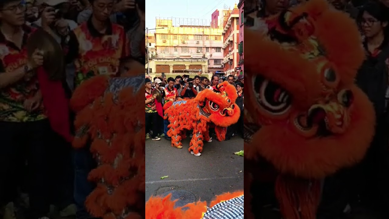 Chinese New Year 2026 Dragon Dance at Bow Barracks Year of the Horse #dragondance #chinesenewyear