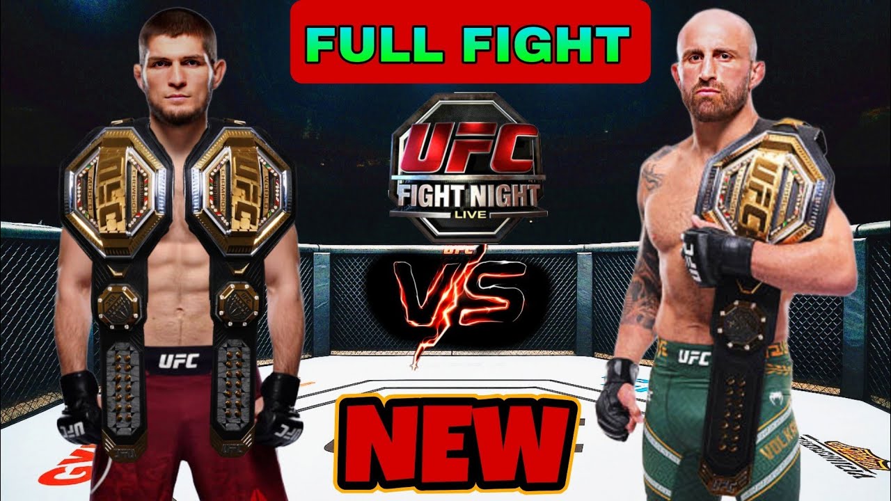 Alexander volkanovski vs. Khabib Nurmagomedov | UFC Biggest Fight