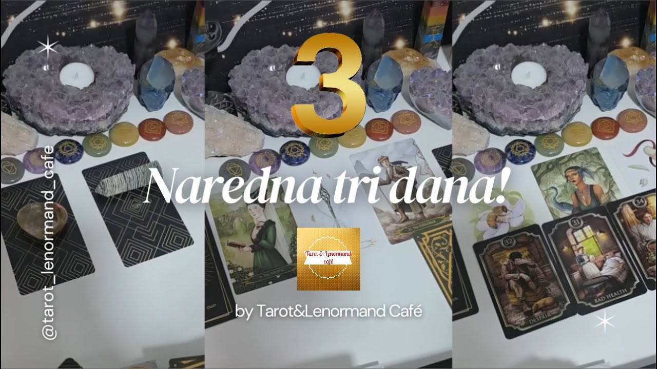 ❤️‍🔥ONO ŠTO stiže u NAREDNA 3 DANA ostavlja bez daha!🎯Tarot čitanje 
