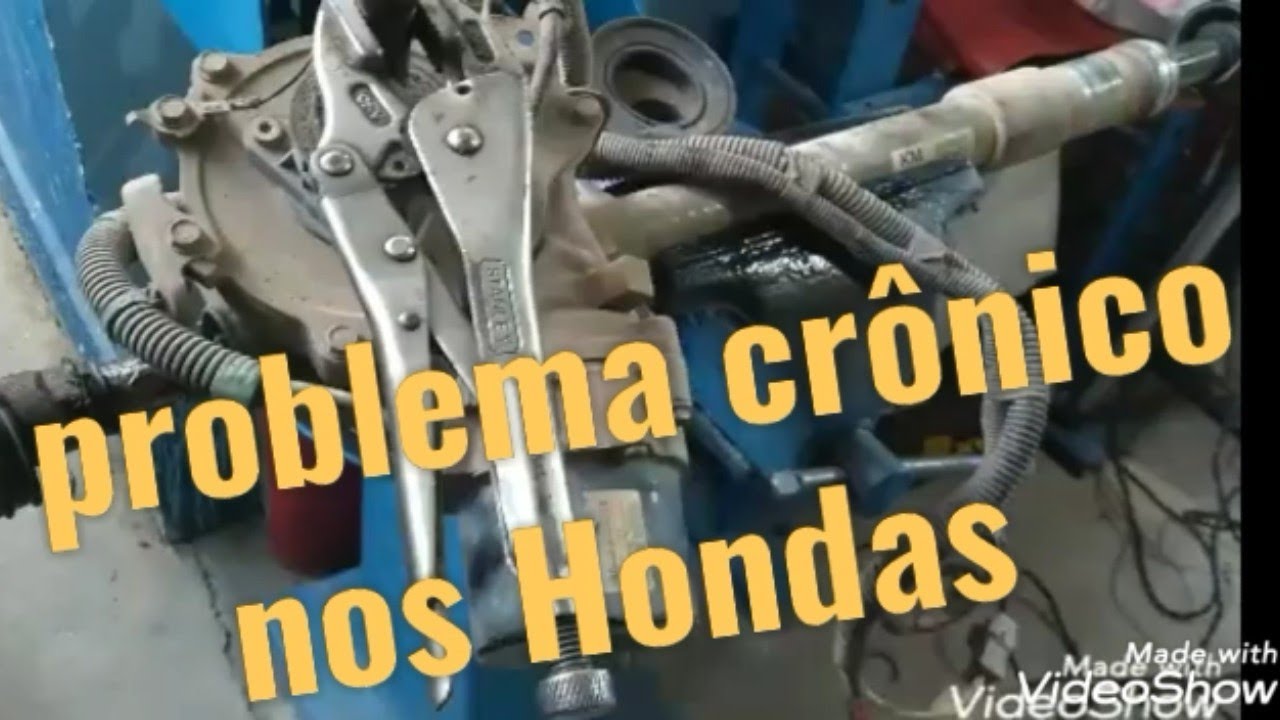 Honda caixa de direção elétrica com barulho parte 1/2