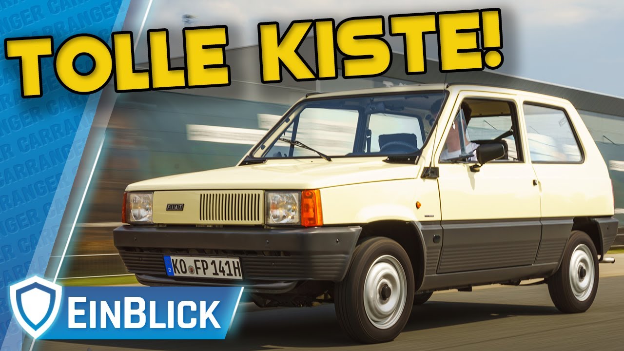 Fiat Panda 34 (1984) - TOLLE KISTE! Ein Auto für alle, die kein Auto wollen.