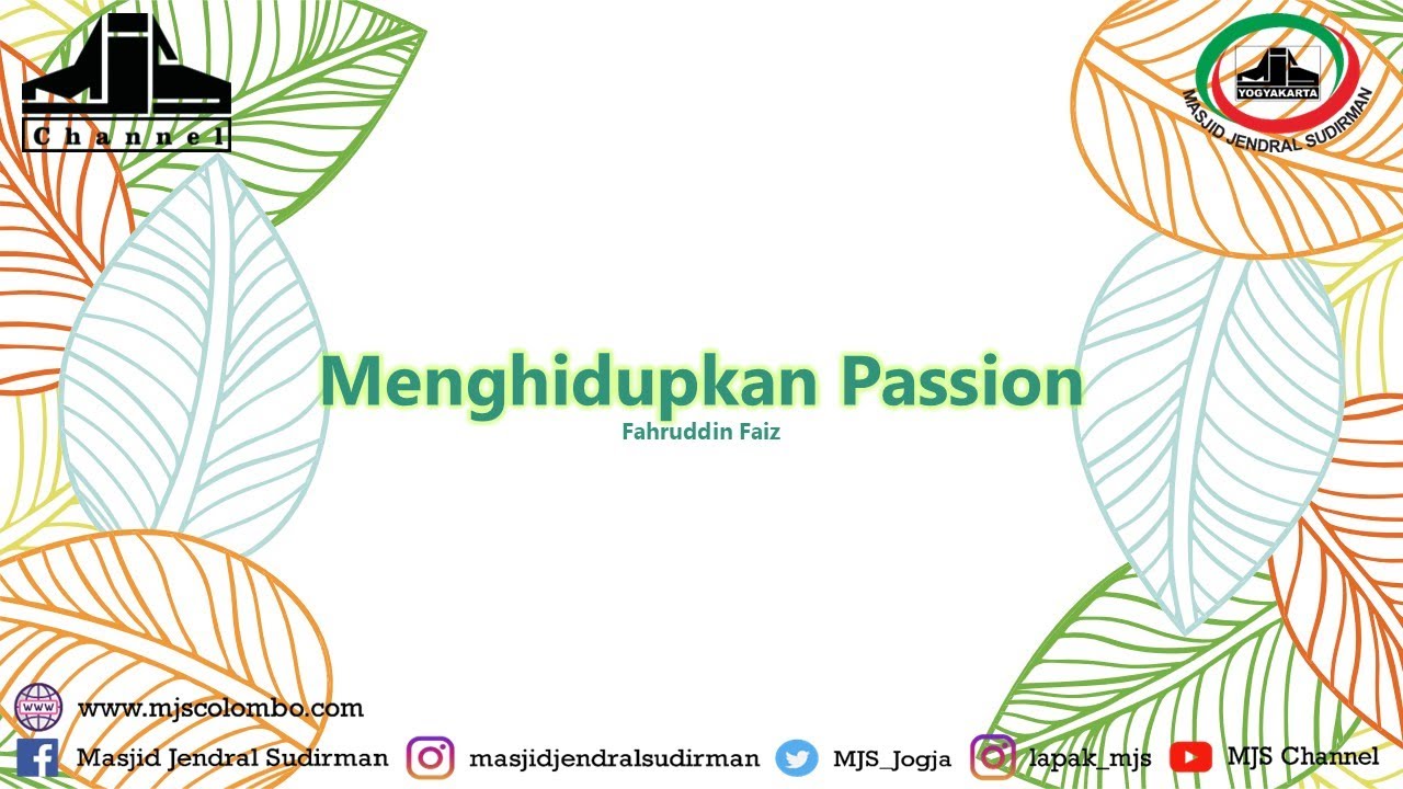 Ngaji Filsafat 441 : Menghidupkan Passion