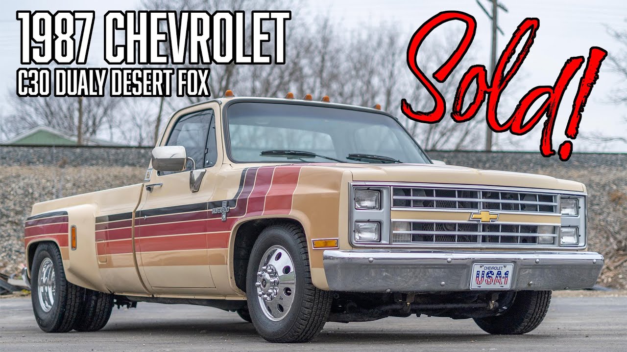 1987 Chevy C30 Desert Fox Dually (454 V8)